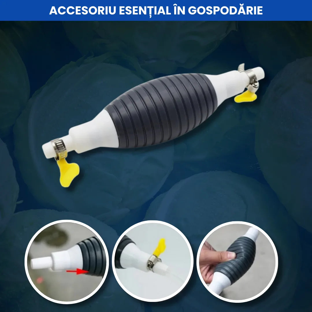 Pompa Manuală pentru Transfer Rapid de Lichide
